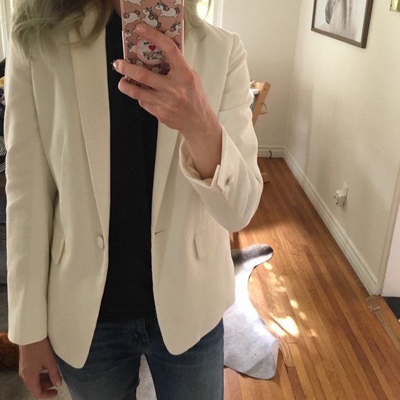 rag & bone White Blazer
